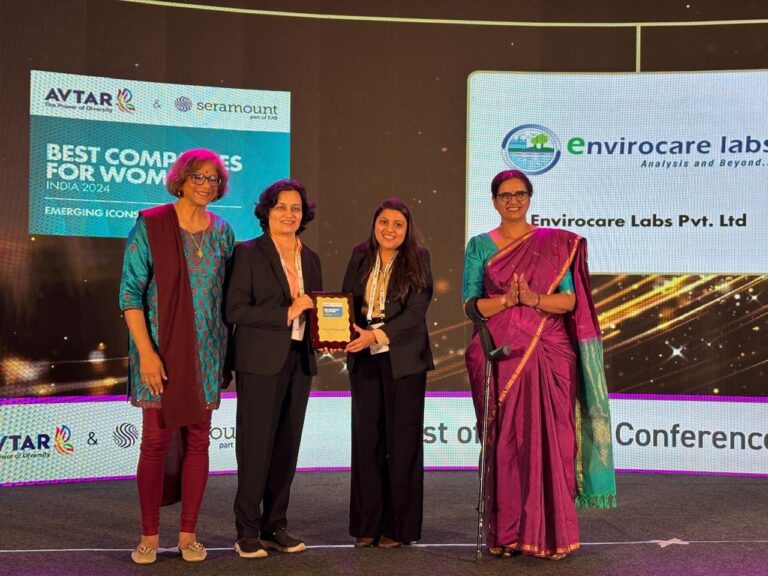 Envirocare Labs Recognized as a Leading Employer for Women in India! 🏆