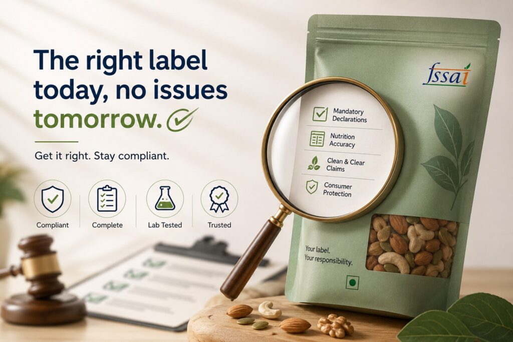 Food Nutritional Labbeling Checklist | Envirocare Labs