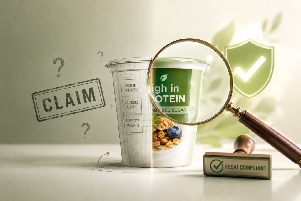 FSSAI Food Claim Complaince by Envirocare Labs